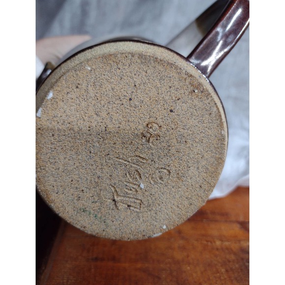 Vintage chicken Pottery pitcher,Kitchen Pottery - Picture 3 of 8